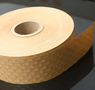 Rhombic dispensing paper